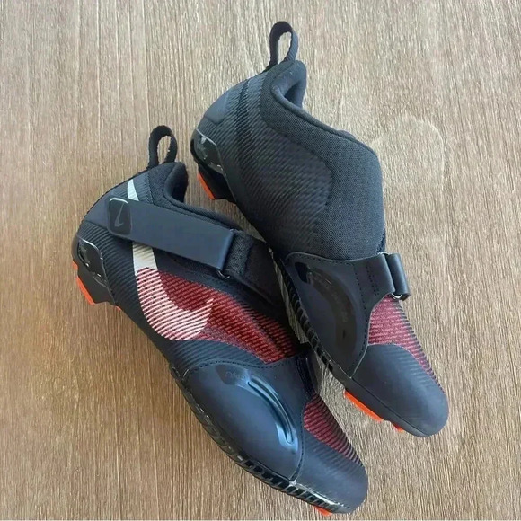 Nike SuperRep Women’s Cycle Shoes Sneakers Black Hyper Crimson 7.5 EUC - Picture 3 of 11